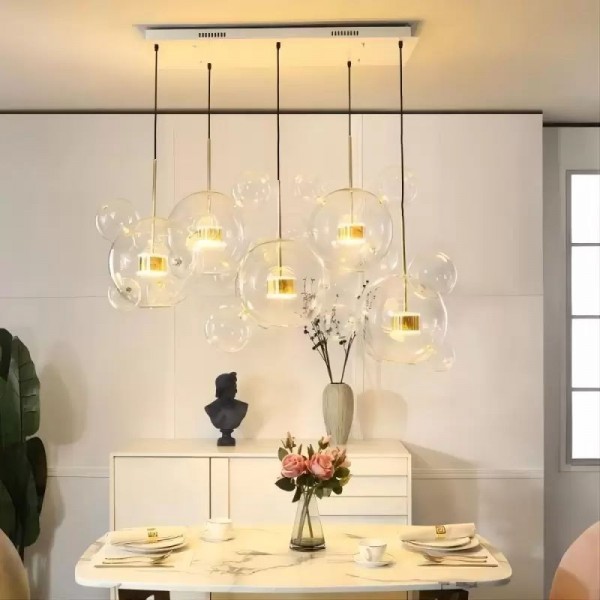 BOLLE Pendant Lamp, SOFFIO Chandelier