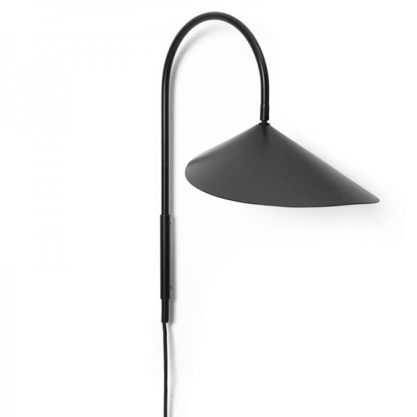 Arum Swivel Wall Lamp Series Tall Wall Sconce Black Cashmere Mojlife 