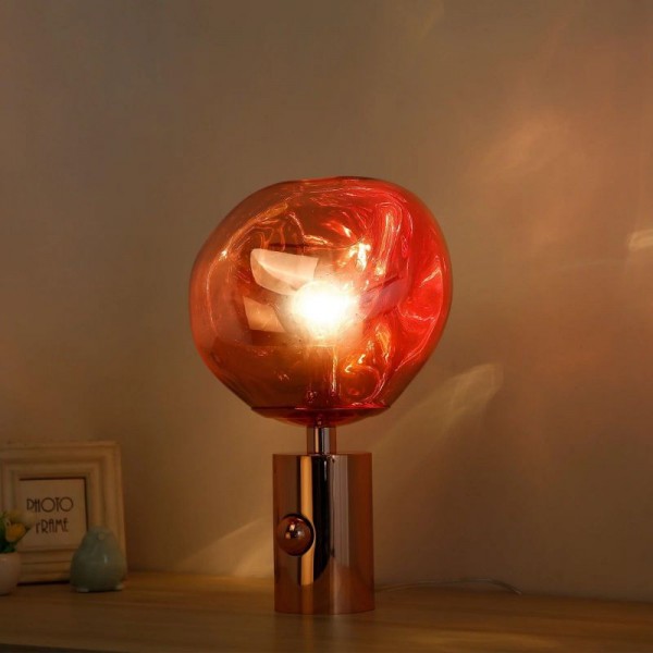 MELT TABLE Lampe à poser Miroir H43cm Cuivre Tom Dixon - LightOnline