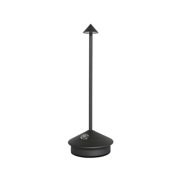 Lampe de table rechargeable Sophie IP65 Redo Group en aluminium